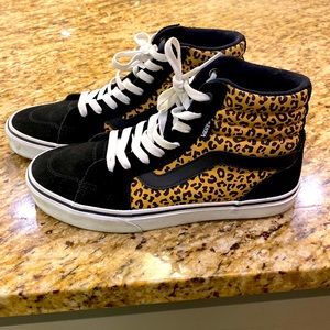 Vans high tops.